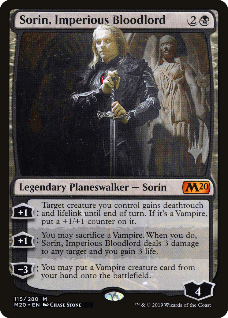 Sorin, Imperious Bloodlord (PPM20-115P) -  Foil