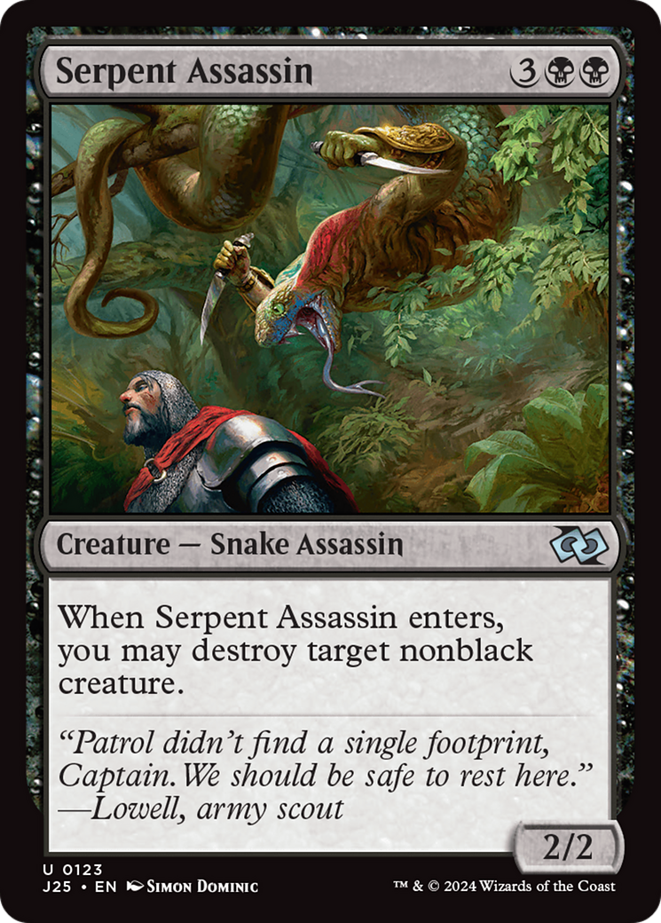 Serpent Assassin (J25-123) -