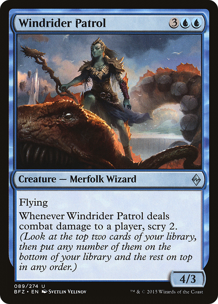 Windrider Patrol (BFZ-089) -  Foil