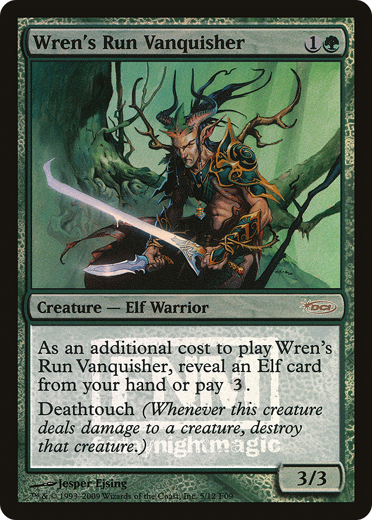 Wren's Run Vanquisher (FNM-005) -  Foil