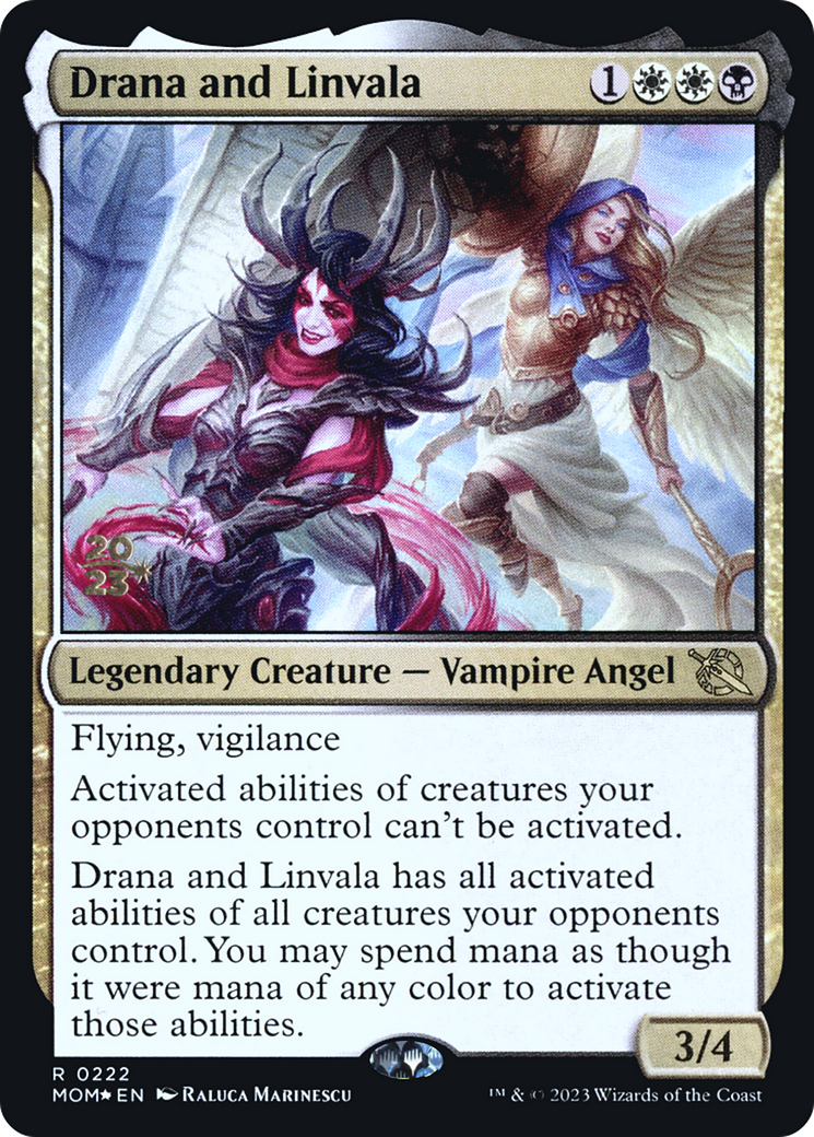 Drana and Linvala (PRE-222S) -  Foil