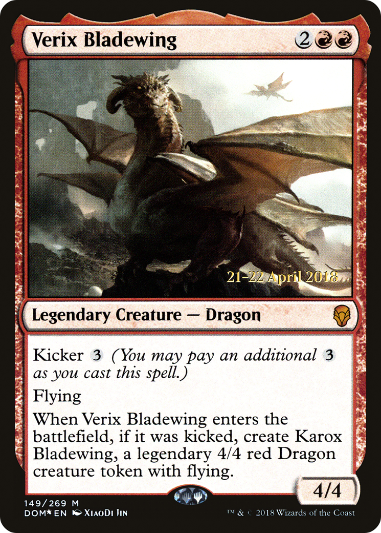 Verix Bladewing (PRE-149S) -  Foil