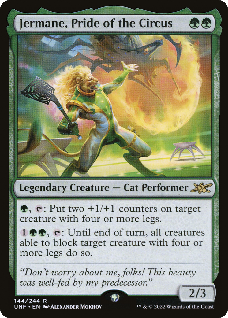 Jermane, Pride of the Circus (UNF-144) -  Foil