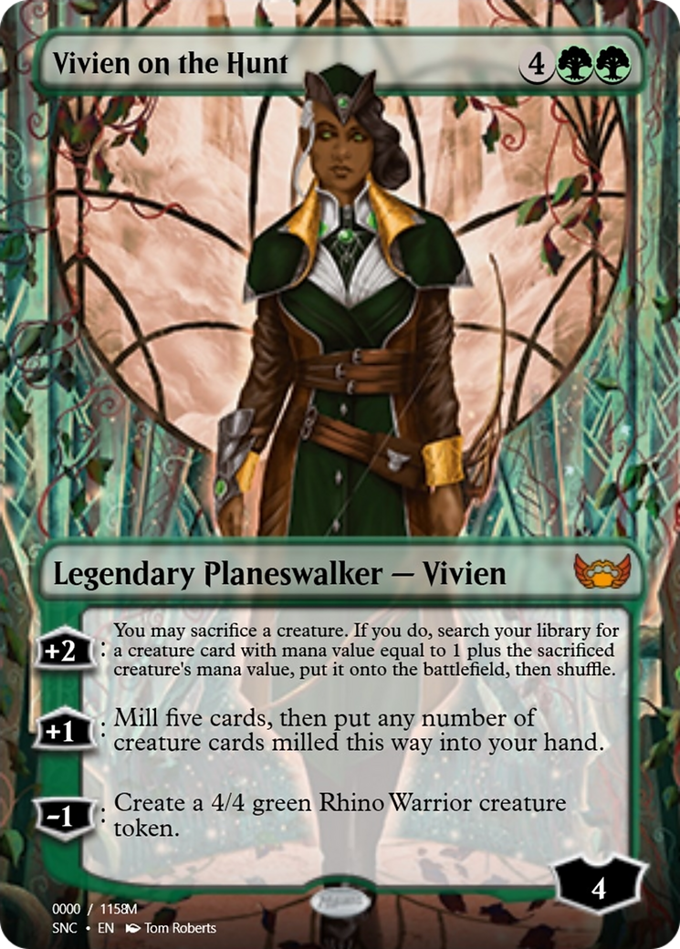 Vivien on the Hunt (PRM-99689) -  Foil