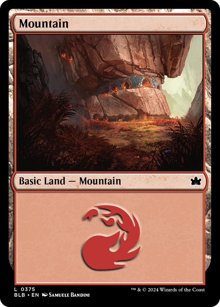 Mountain (BLB-375) -  Foil