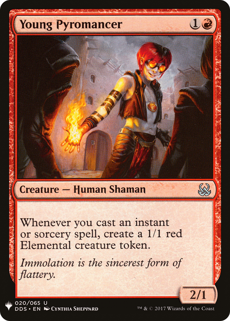 Young Pyromancer (LIST-DDS-20) -