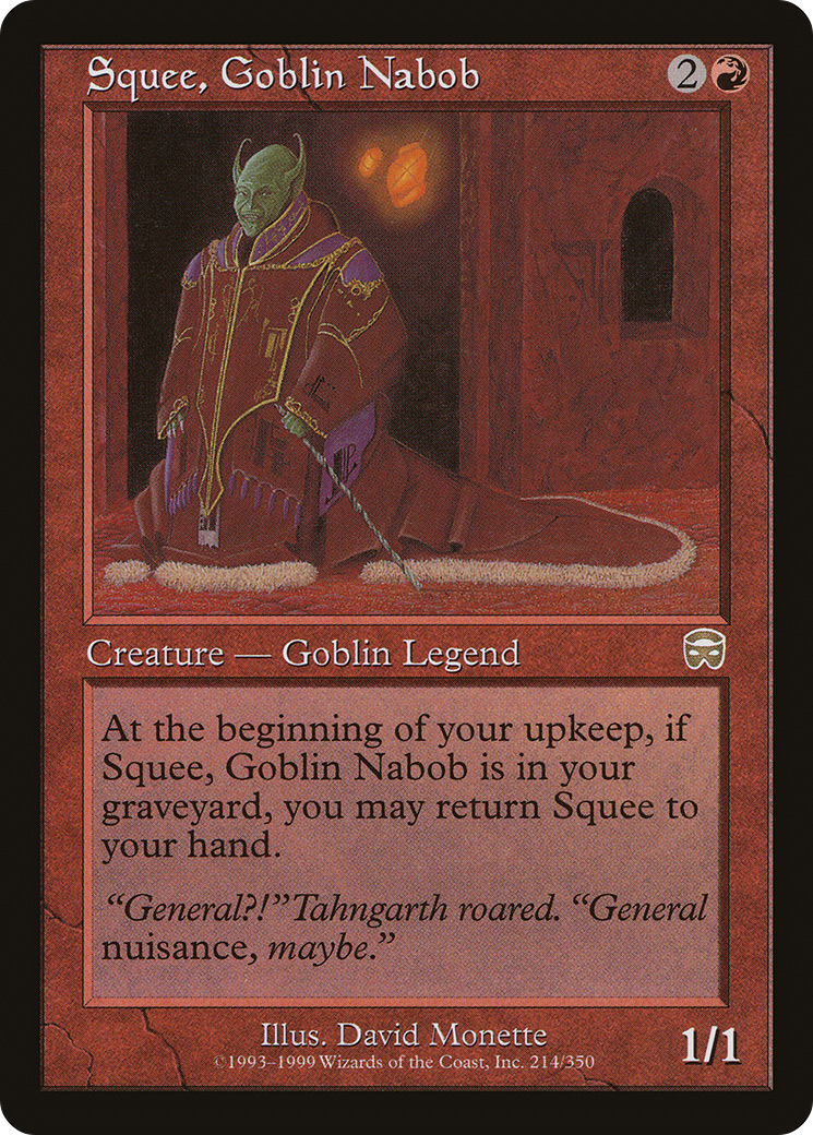 Squee, Goblin Nabob (MMQ-214) -