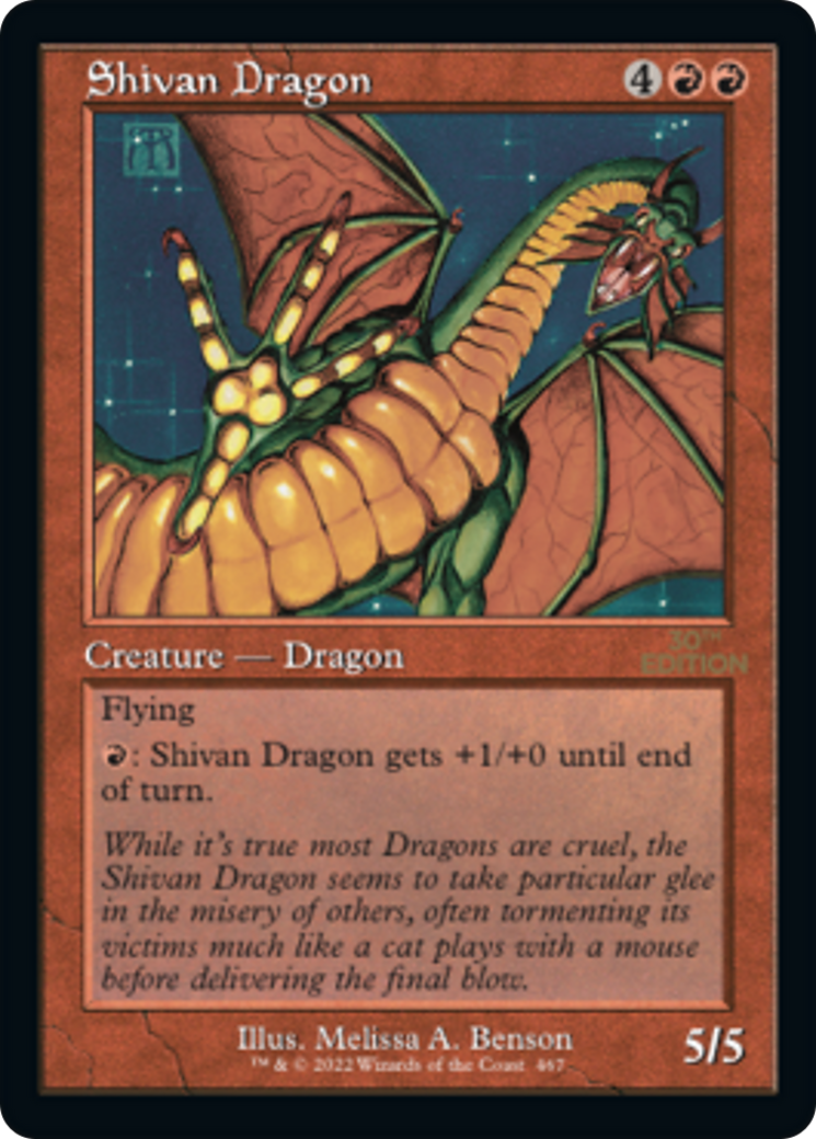 Shivan Dragon (30A-467) -