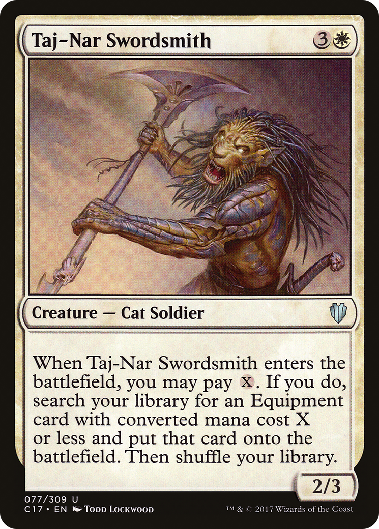 Taj-Nar Swordsmith (C17-077) -