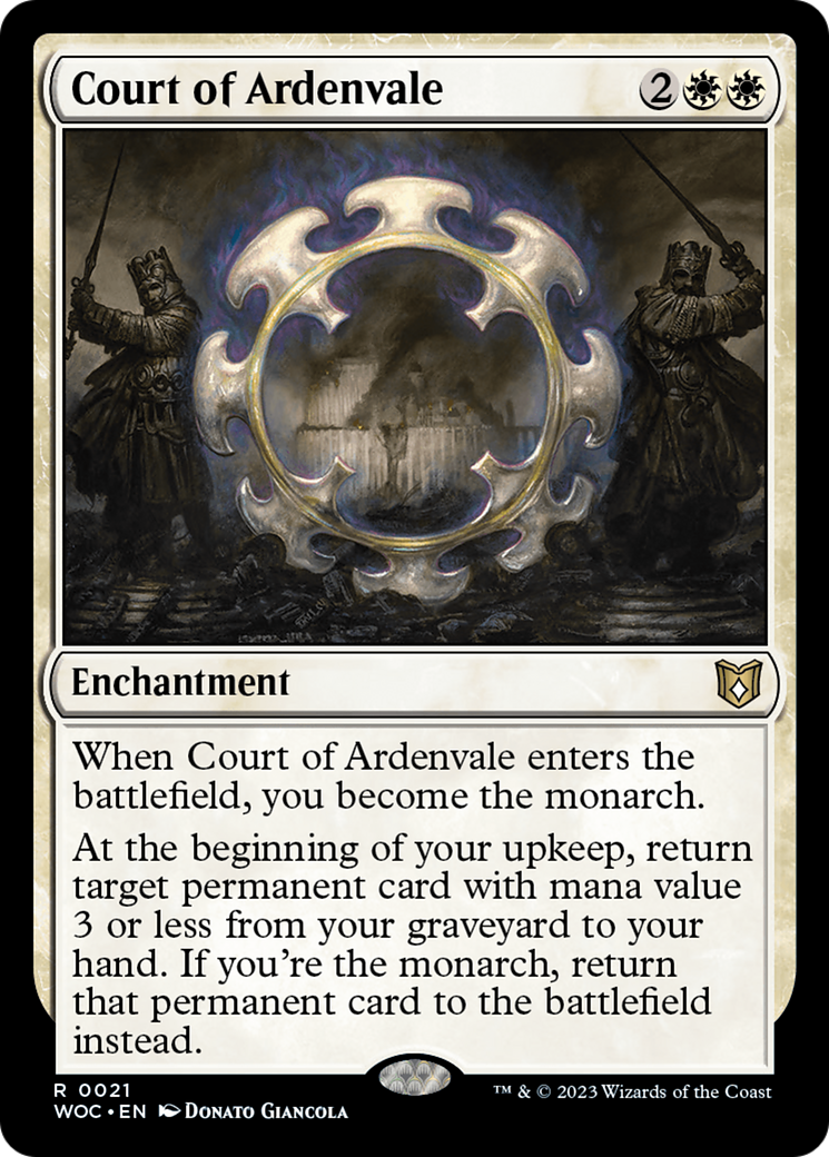 Court of Ardenvale (WOC-021) -  Foil