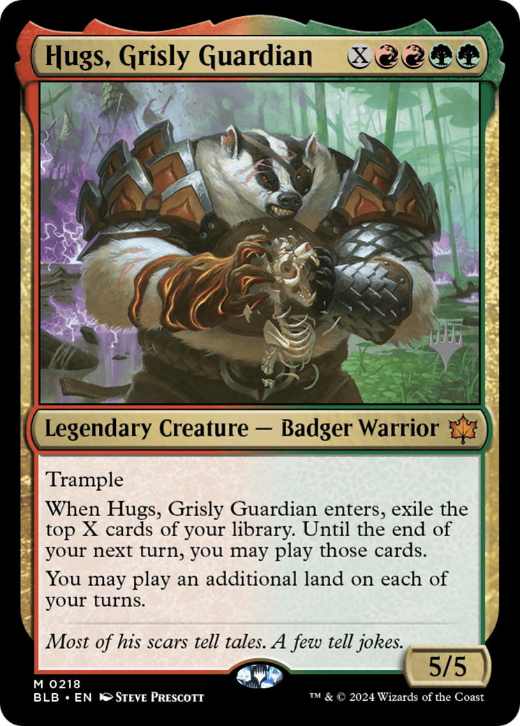 Hugs, Grisly Guardian (PPBLB-218P) -  Foil