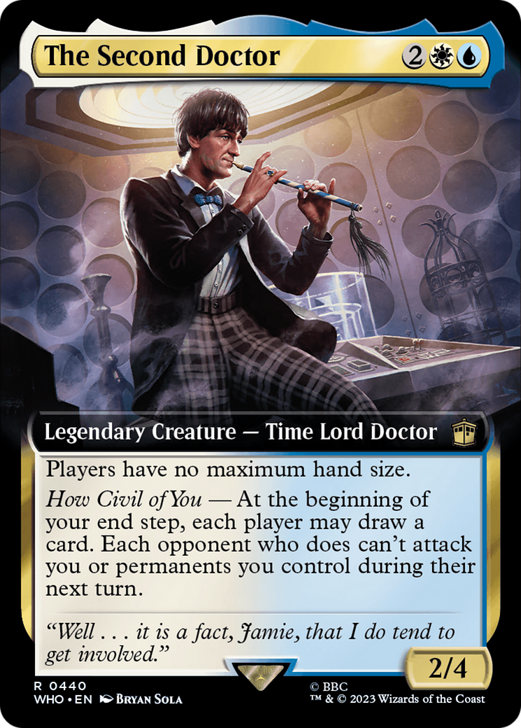 The Second Doctor (WHO-440) - : (Extended Art) Foil