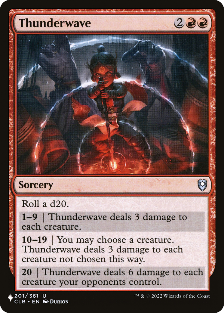 Thunderwave (LIST-CLB-201) -