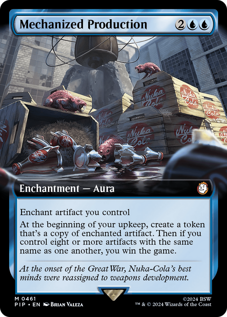 Mechanized Production (PIP-461) - : (Extended Art) Foil