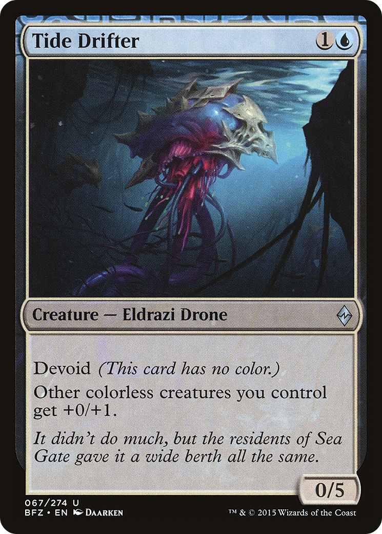 Tide Drifter (BFZ-067) - : (devoid) Foil