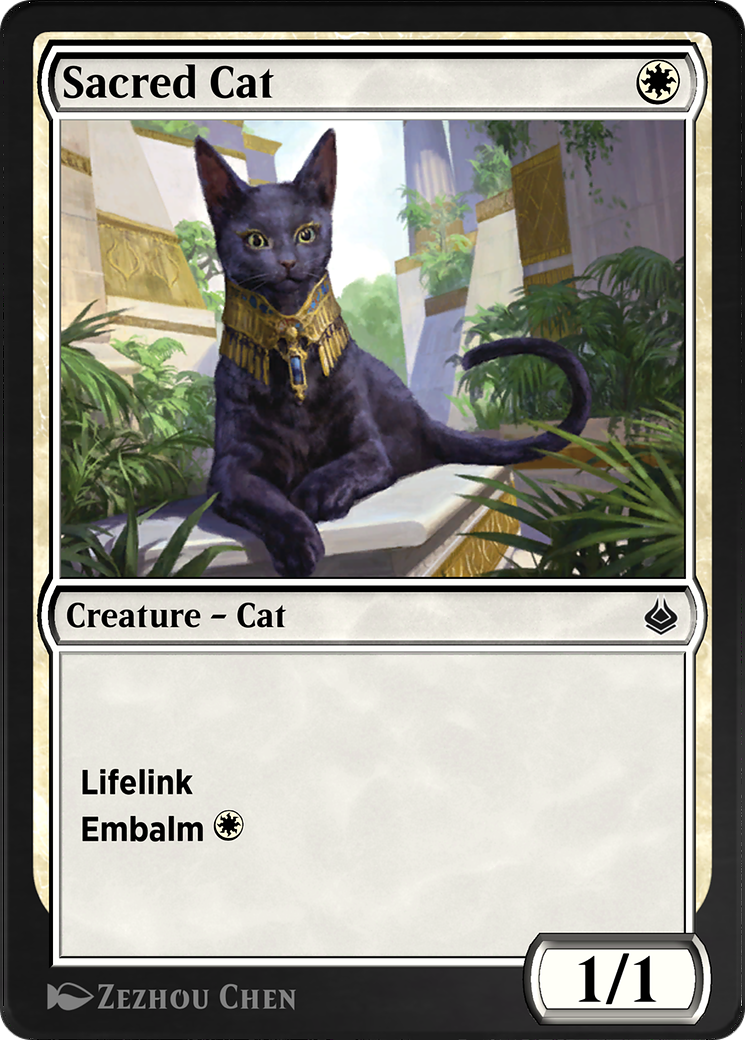 Sacred Cat (AKR-034) -