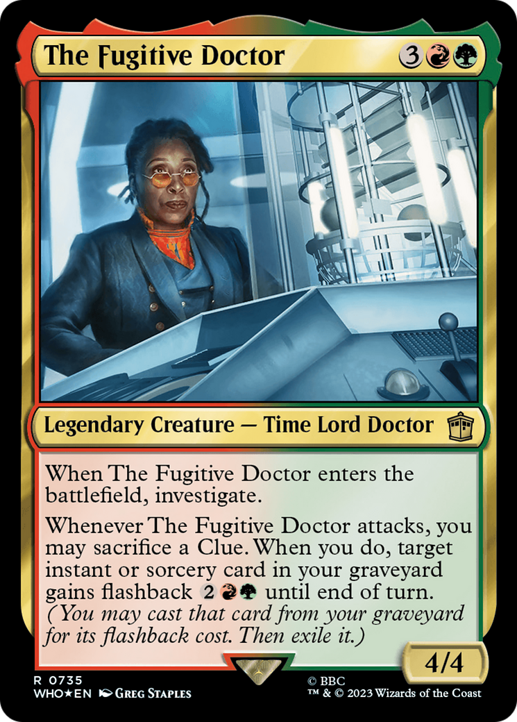 The Fugitive Doctor (WHO-735) -  Foil