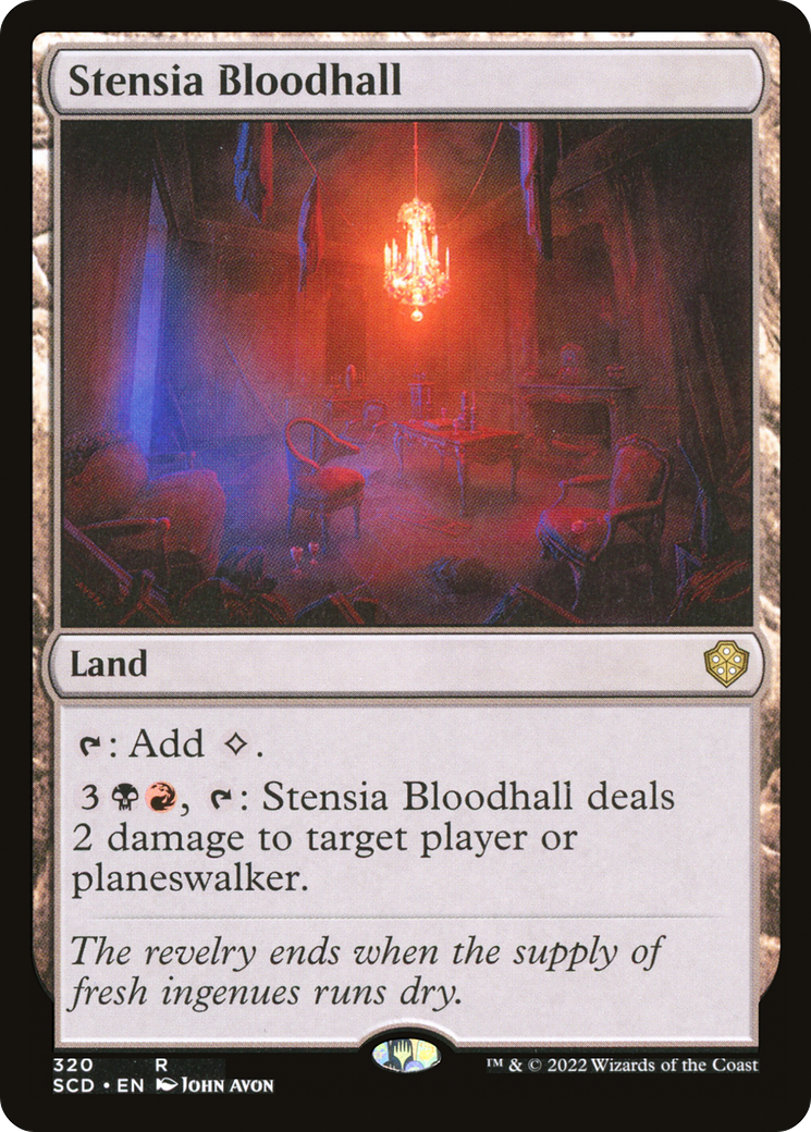 Stensia Bloodhall (SCD-320) -