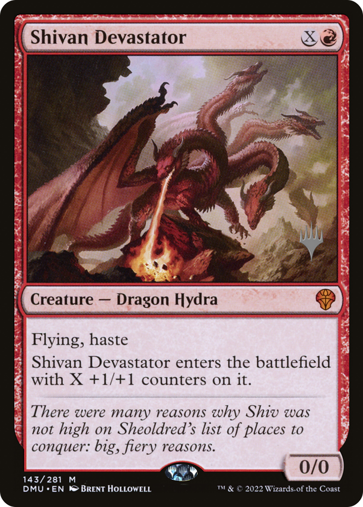 Shivan Devastator (PPDMU-143P) -  Foil