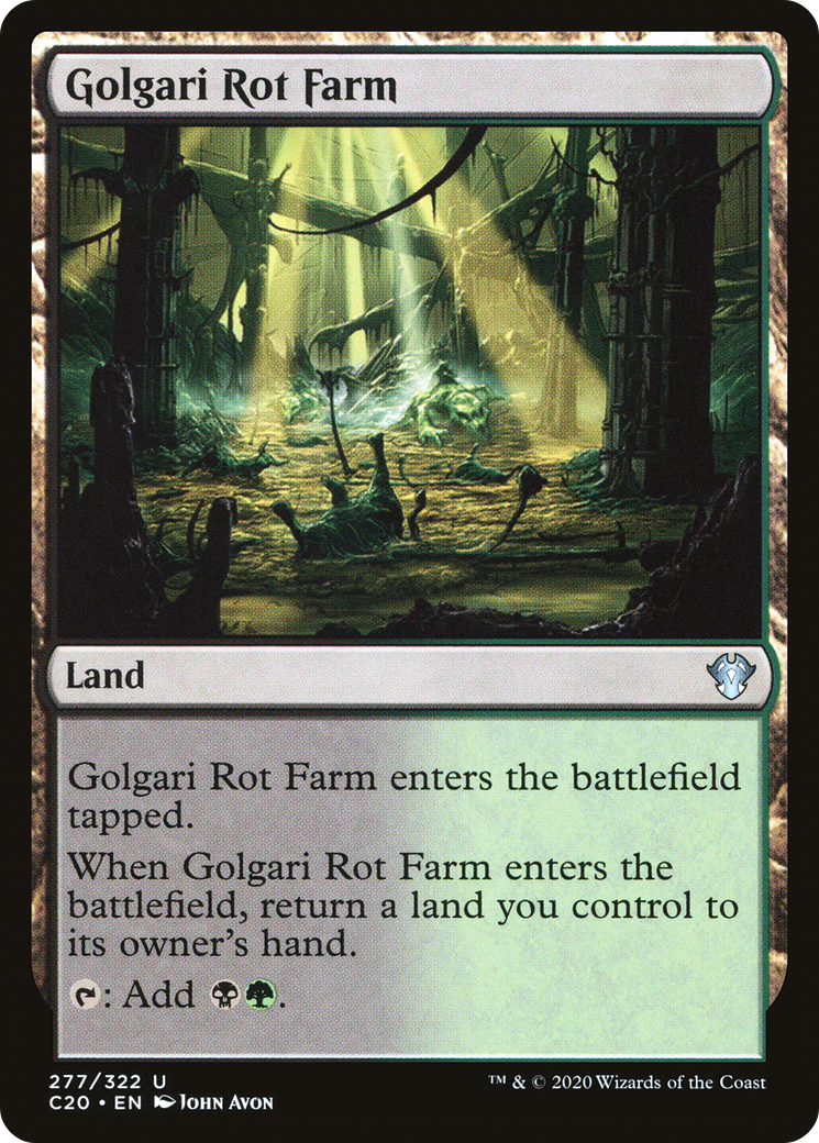 Golgari Rot Farm (C20-277) -