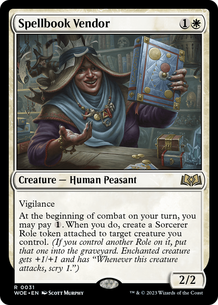 Spellbook Vendor (WOE-031) -