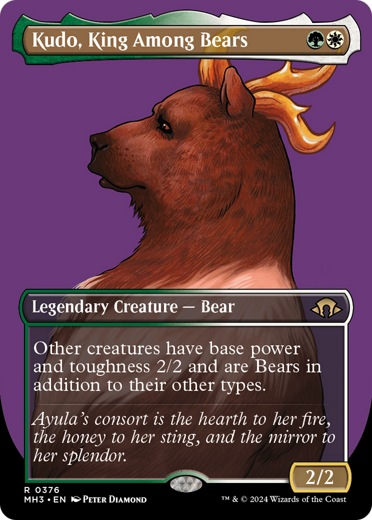 Kudo, King Among Bears (MH3-376) -  (Borderless)