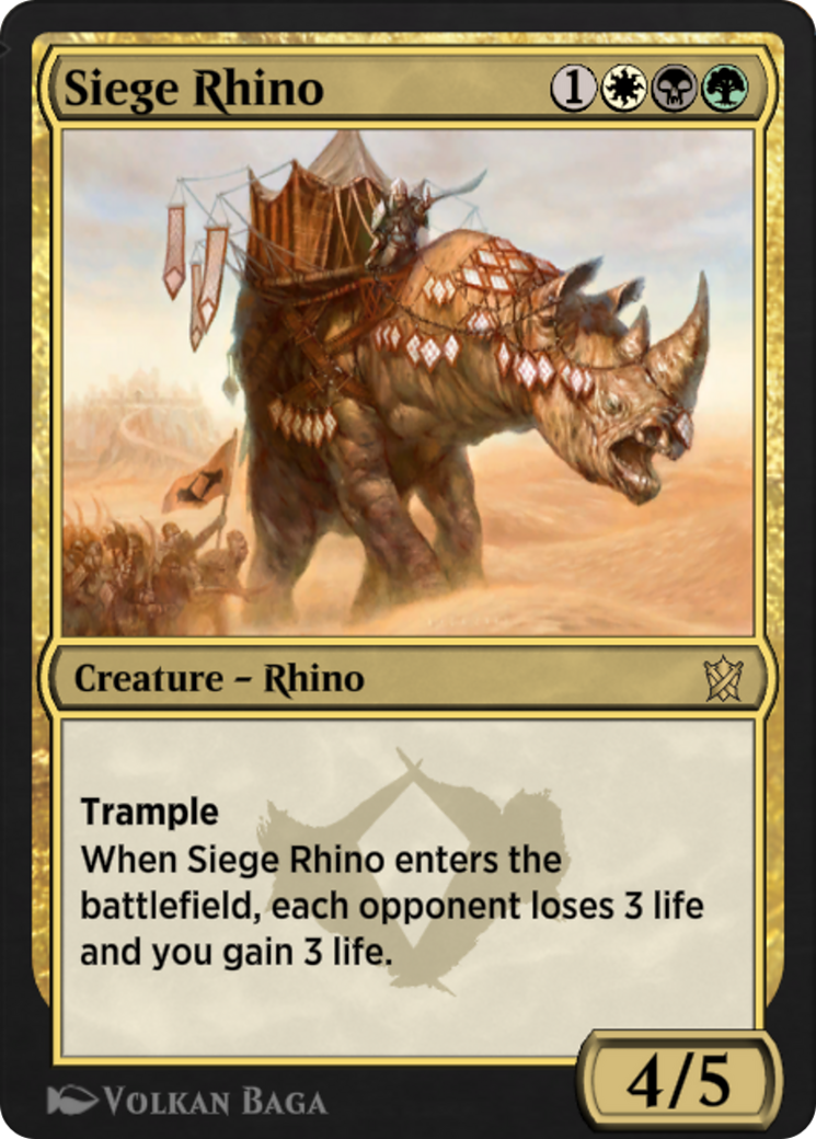 Siege Rhino (EA1-016) -