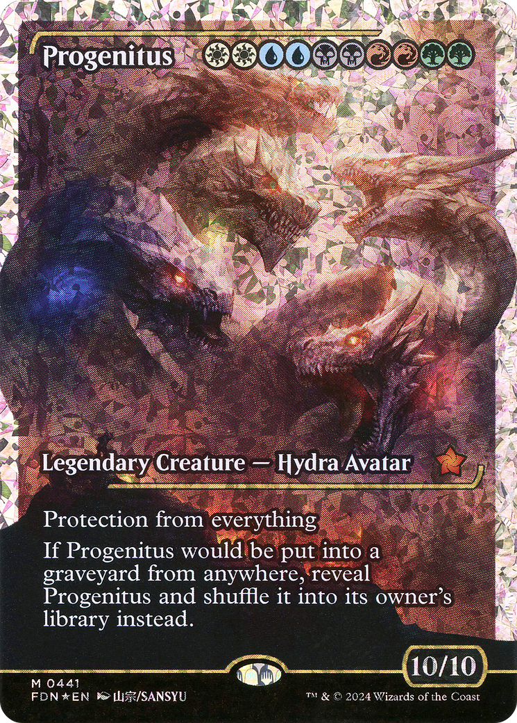 Progenitus (FDN-441) - : (Showcase) Foil