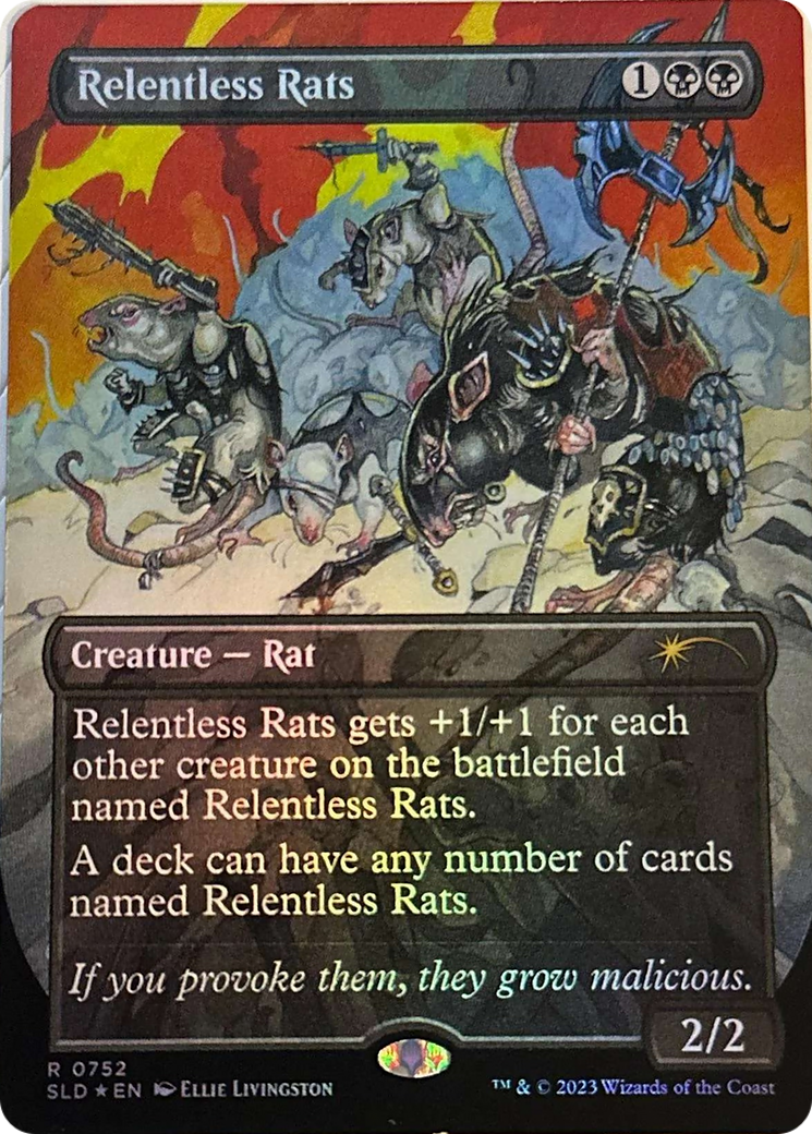 Relentless Rats (SLD-752) -  (Borderless) Foil