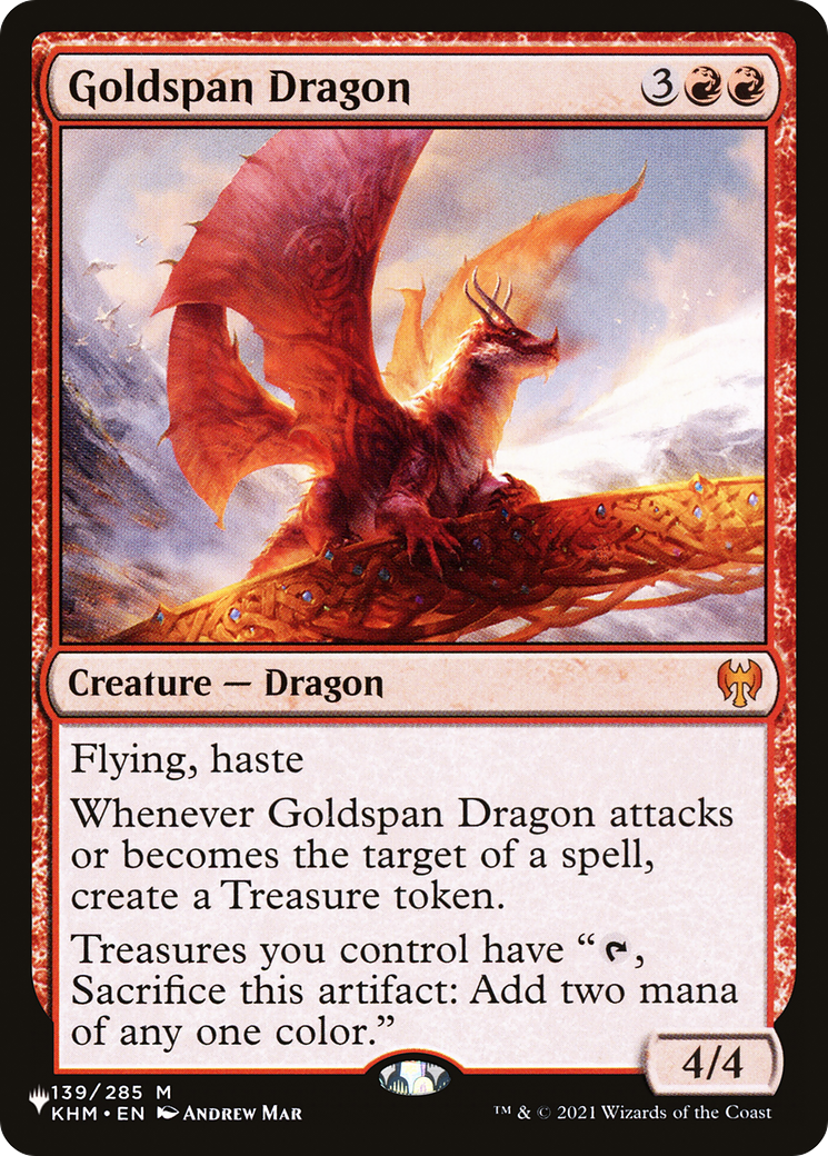 Goldspan Dragon (LIST-KHM-139) -