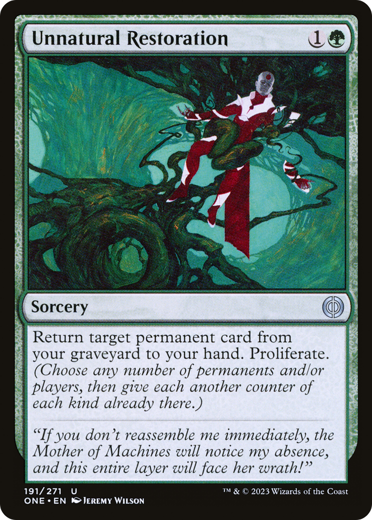 Unnatural Restoration (ONE-191) -  Foil