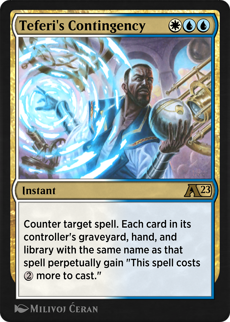 Teferi's Contingency (YDMU-027) -