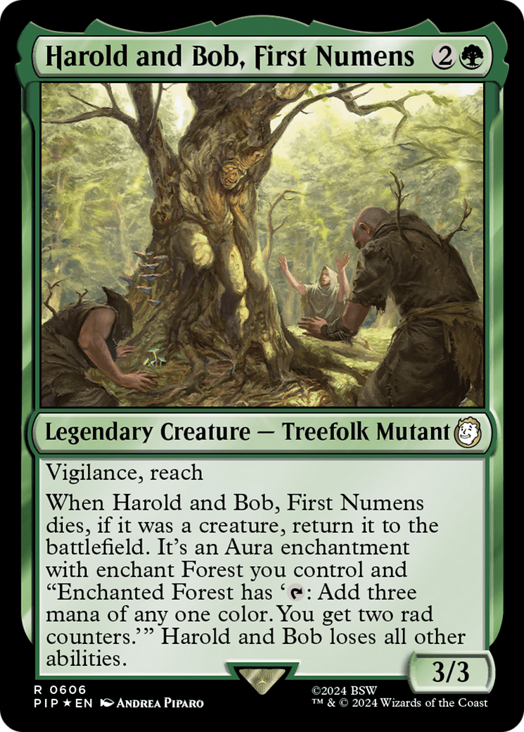 Harold and Bob, First Numens (PIP-606) -  Foil