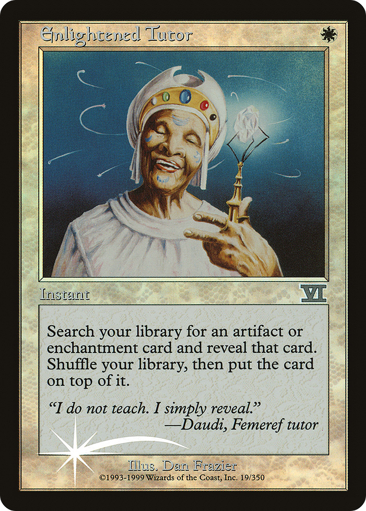 Enlightened Tutor (ARENA-006) -  Foil