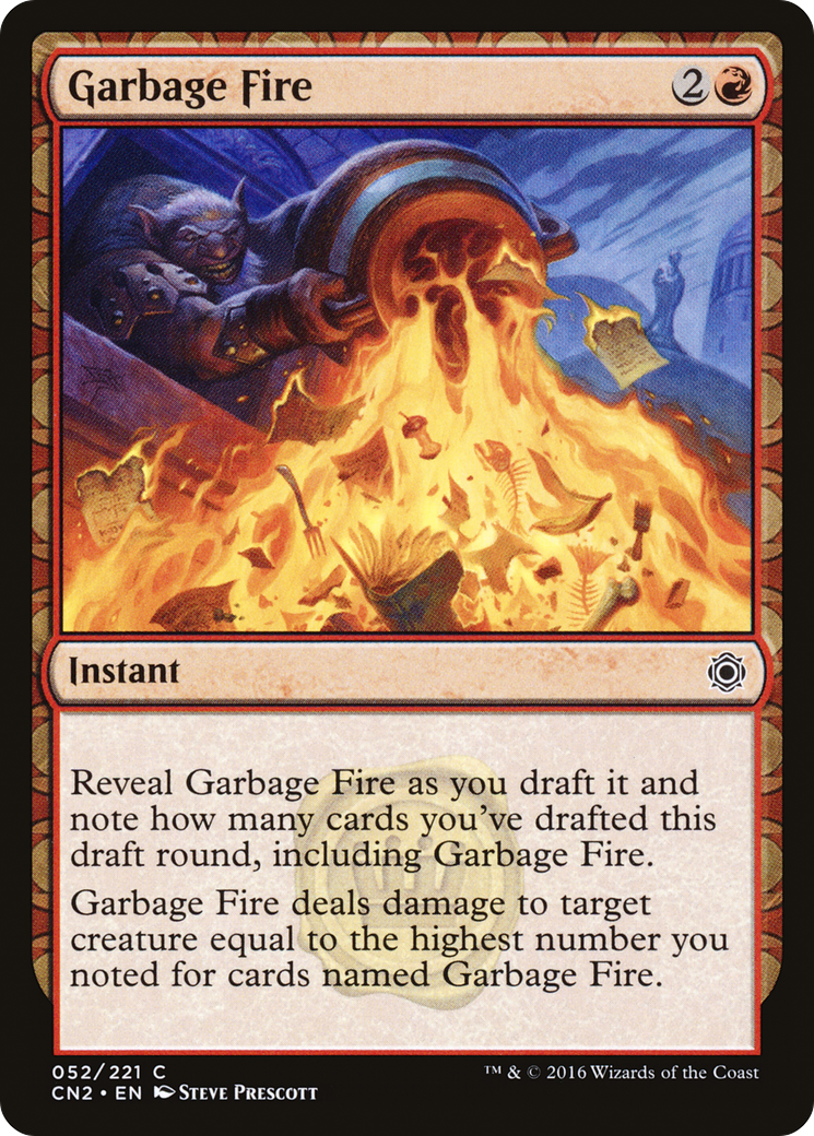 Garbage Fire (CN2-052) - : (draft)