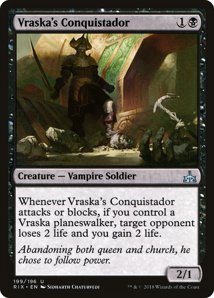 Vraska's Conquistador (RIX-199) -