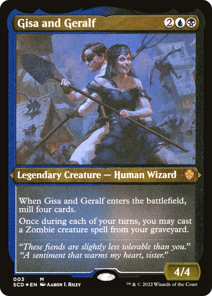 Gisa and Geralf (SCD-003) -  Etched Foil