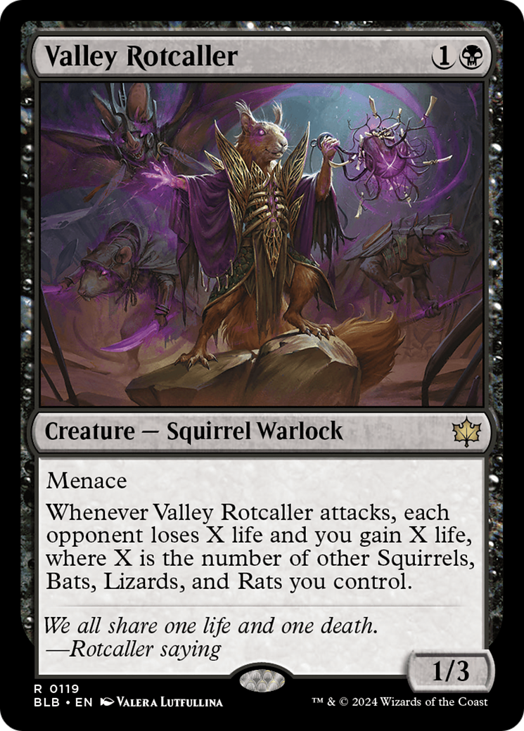 Valley Rotcaller (BLB-119) -  Foil