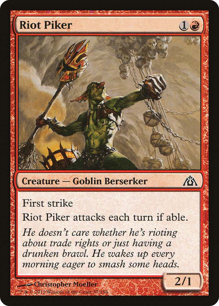 Riot Piker (DGM-037) -  Foil