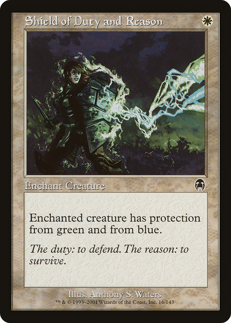 Shield of Duty and Reason (APC-016) -  Foil