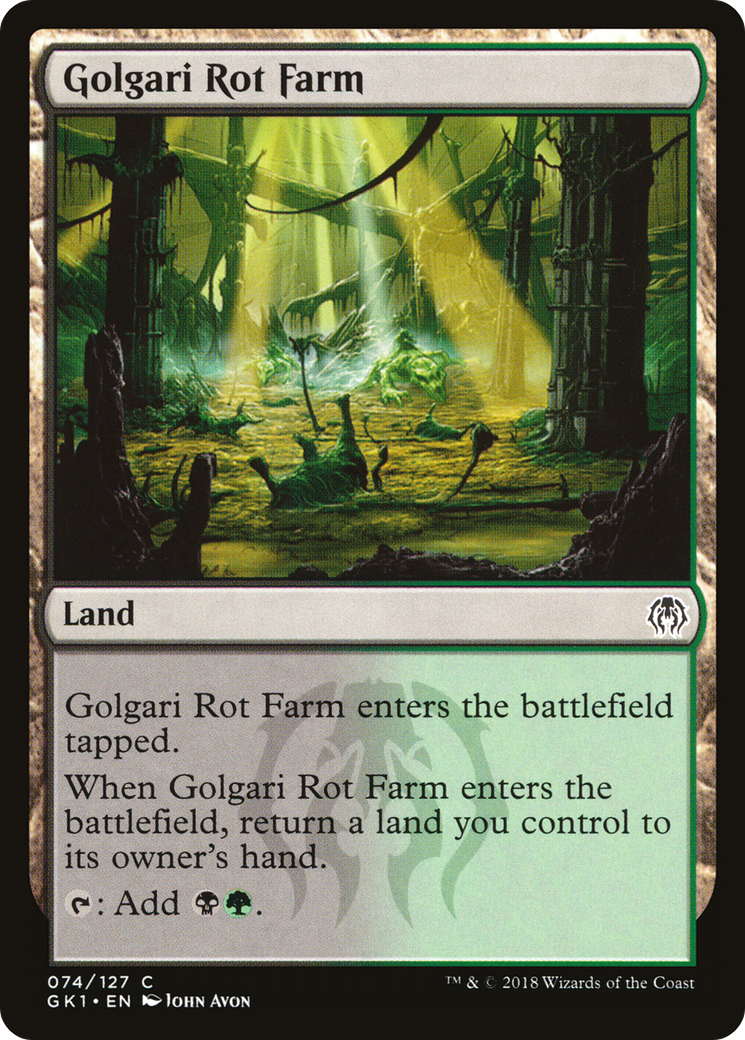 Golgari Rot Farm (GR1-074) -