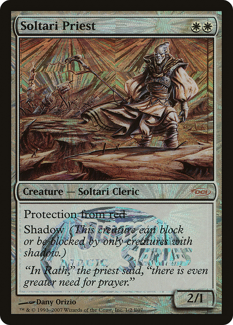 Soltari Priest (JSS-1E07) -  Foil