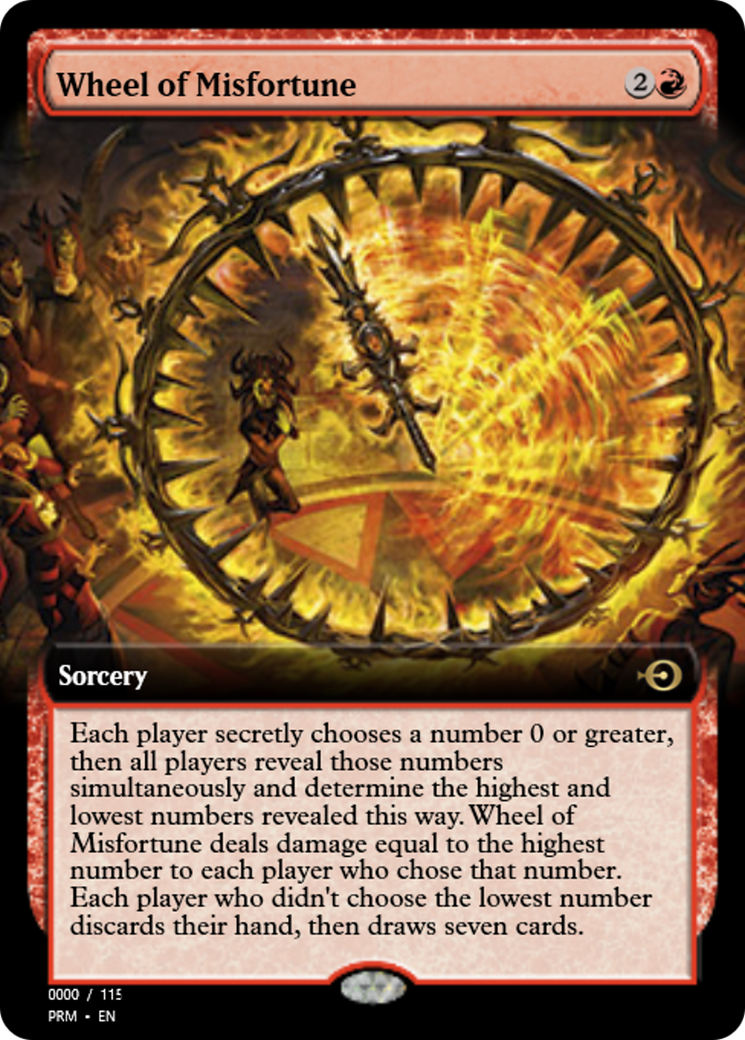 Wheel of Misfortune (PRM-85960) -  Foil