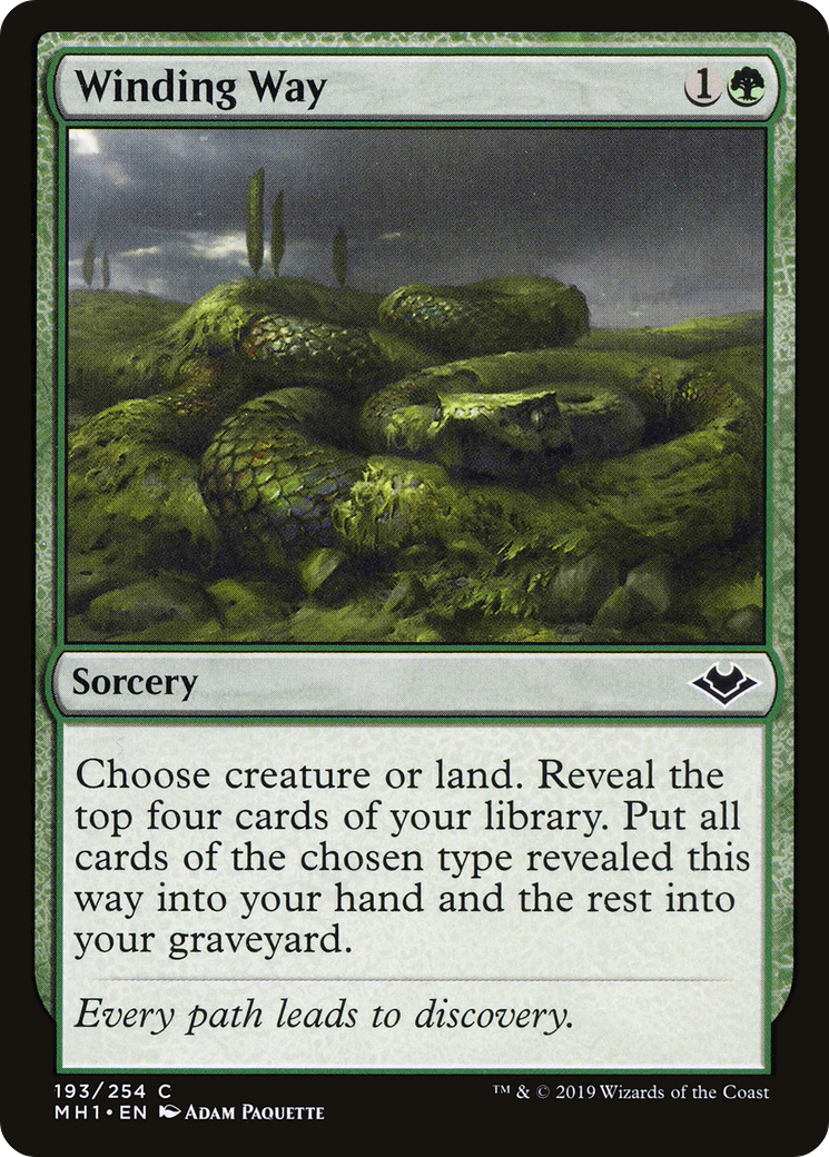 Winding Way (MH1-193) -  Foil