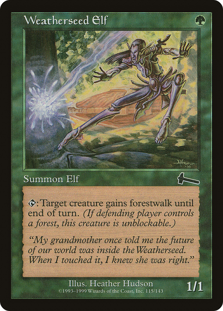 Weatherseed Elf (ULG-115) -  Foil