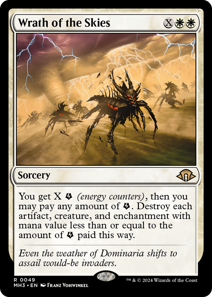 Wrath of the Skies (MH3-049) -  Foil