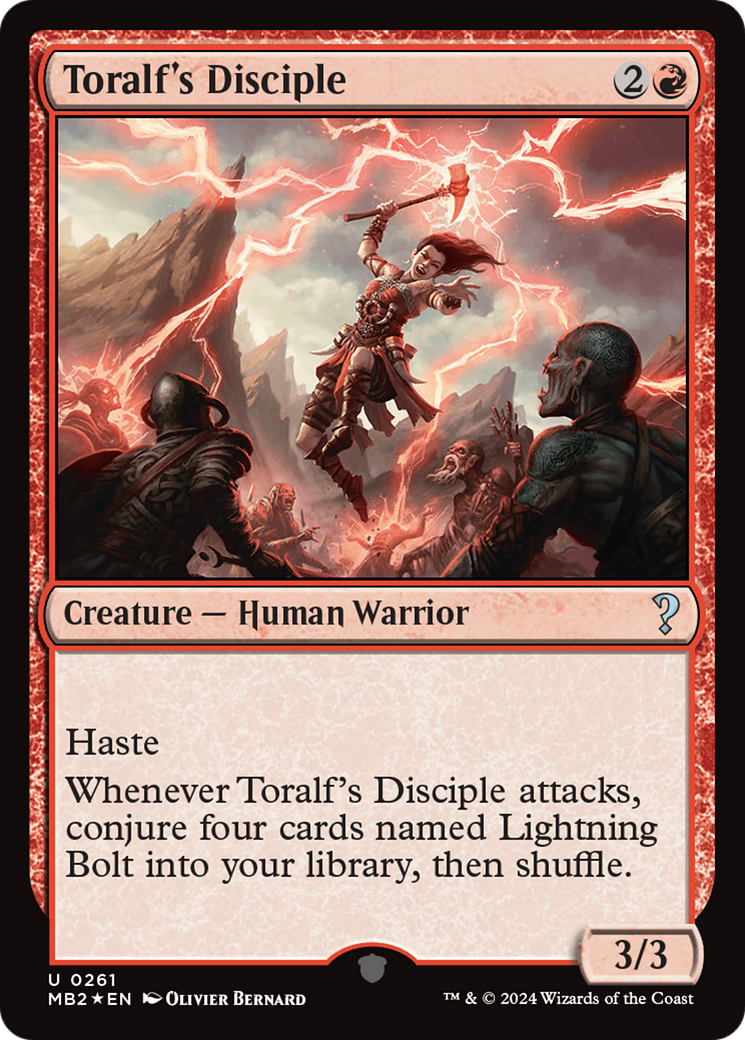 Toralf's Disciple (MB2-261) -  Foil