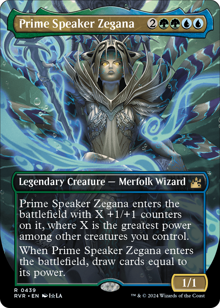 Prime Speaker Zegana (RVR-439) -  (Borderless) Foil