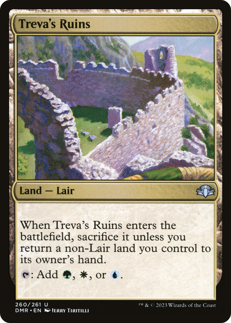 Treva's Ruins (DMR-260) -  Foil