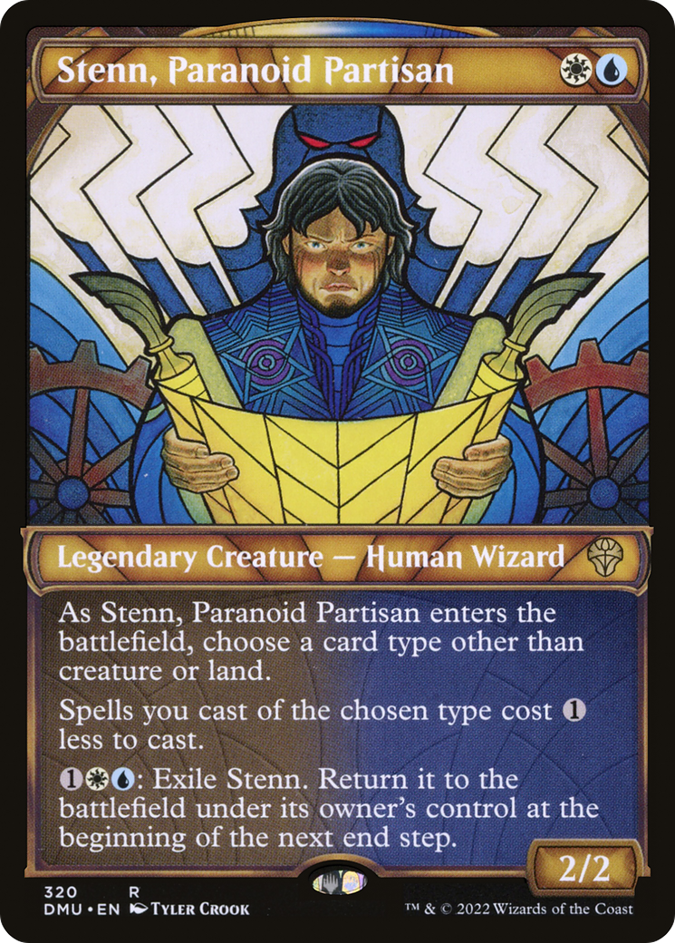 Stenn, Paranoid Partisan (DMU-320) - : (Showcase) Foil